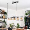 Koyoto lampa wisząca, kula świetlna, lampa wisząca bursztynowy, 5-punktowe