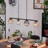 Gastor Lampa wisząca, Kula świetlna, Lampa wisząca W kolorze bursztynu, Przezroczysty, Przydymiony, 4-punktowe