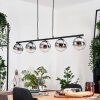 Gastor Lampa wisząca, Kula świetlna, Lampa wisząca Chrom, Przezroczysty, Przydymiony, 5-punktowe