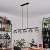 Gastor Lampa wisząca, Kula świetlna, Lampa wisząca Chrom, Przezroczysty, Przydymiony, 5-punktowe