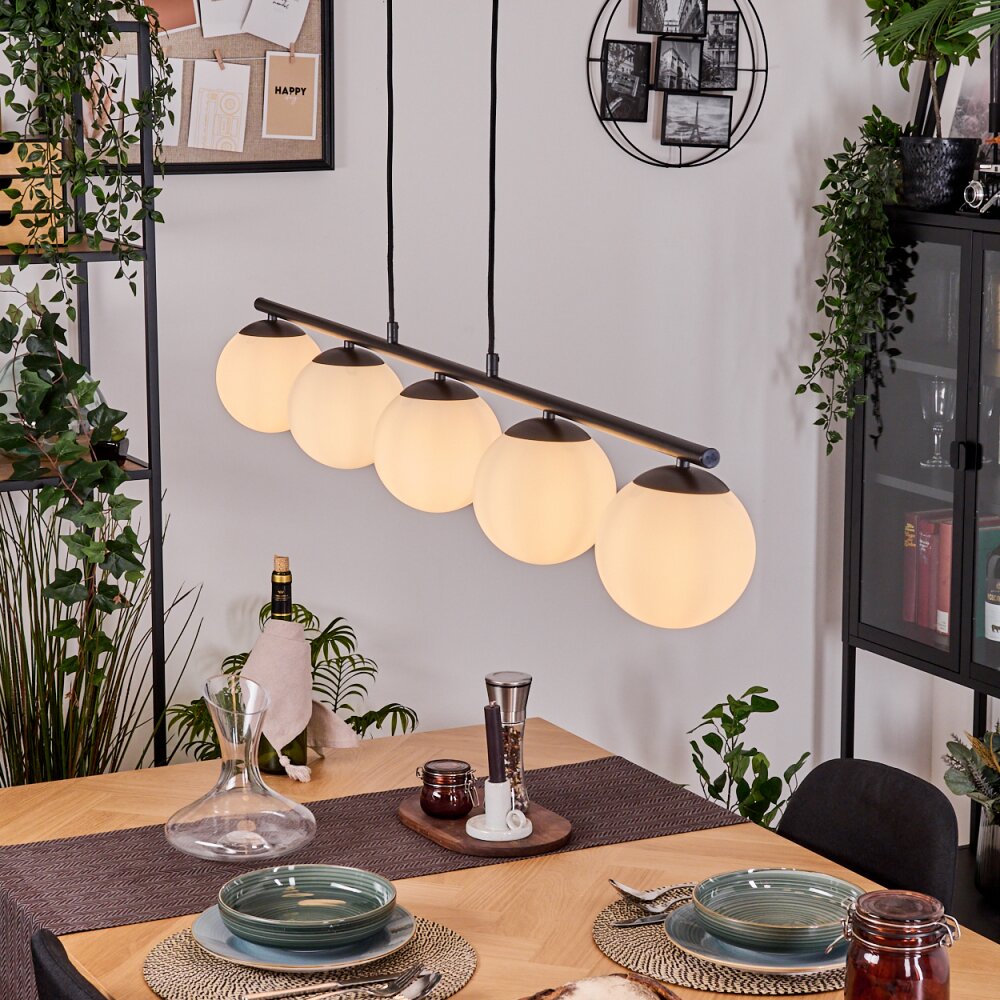 Gastor Lampa wisząca, Kula świetlna, Lampa wisząca Biały, 5-punktowe main product photo