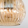 Ripoll Lampa sufitowa, Kula świetlna Ecru, Czarny, 3-punktowe