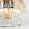 Ripoll Lampa sufitowa, Kula świetlna Ecru, Czarny, 3-punktowe