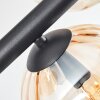 Koyoto lampa sufitowa, kula świetlna bursztynowy, przezroczysty, 10-punktowe