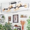 Koyoto lampa sufitowa, kula świetlna bursztynowy, przezroczysty, 10-punktowe