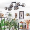 Koyoto lampa sufitowa, kula świetlna przydymiony, 10-punktowe