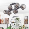 Koyoto lampa sufitowa, kula świetlna przydymiony, 10-punktowe