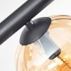 Koyoto lampa sufitowa, kula świetlna bursztynowy, przezroczysty, przydymiony, 10-punktowe