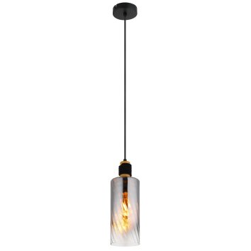 Oświetlenie Globo Osborne Lampa wisząca Brązowy, Czarny, 1-punktowy