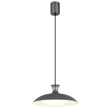 Oświetlenie Globo Rocha Lampa wisząca LED Szary, 1-punktowy