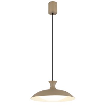 Oświetlenie Globo Rocha lampa wisząca LED piaskowy, 1-punktowy