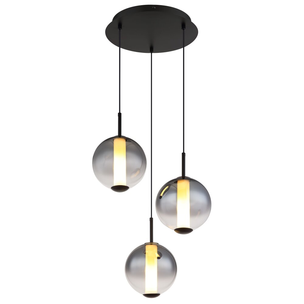 Oświetlenie Globo Lacy Lampa wisząca LED Czarny, 1-punktowy main product photo