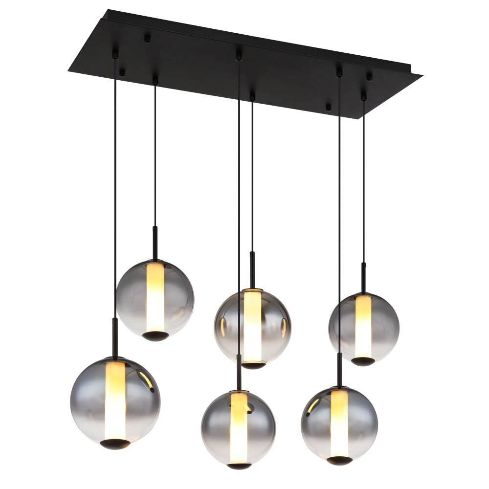 Oświetlenie Globo Lacy Lampa wisząca LED Czarny, 1-punktowy main product photo