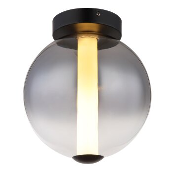 Oświetlenie Globo Lacy Lampa sufitowa LED Czarny, 1-punktowy