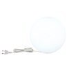 Oświetlenie Globo Balla Lampa stołowa Nikiel matowy, 1-punktowy