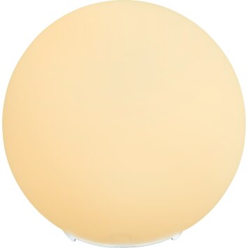 Oświetlenie Globo Balla Lampa stołowa Nikiel matowy, 1-punktowy