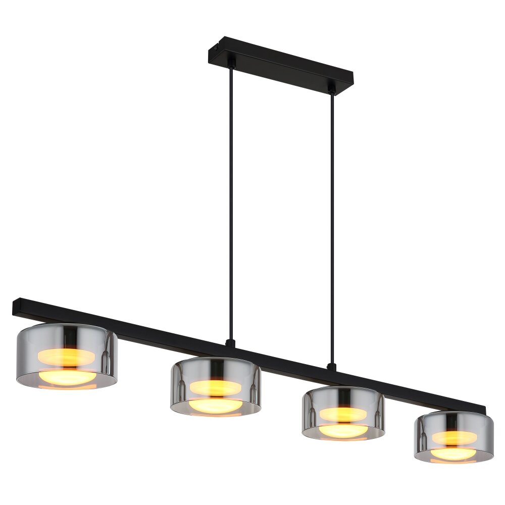 Oświetlenie Globo Higgins Lampa wisząca Czarny, 4-punktowe main product photo
