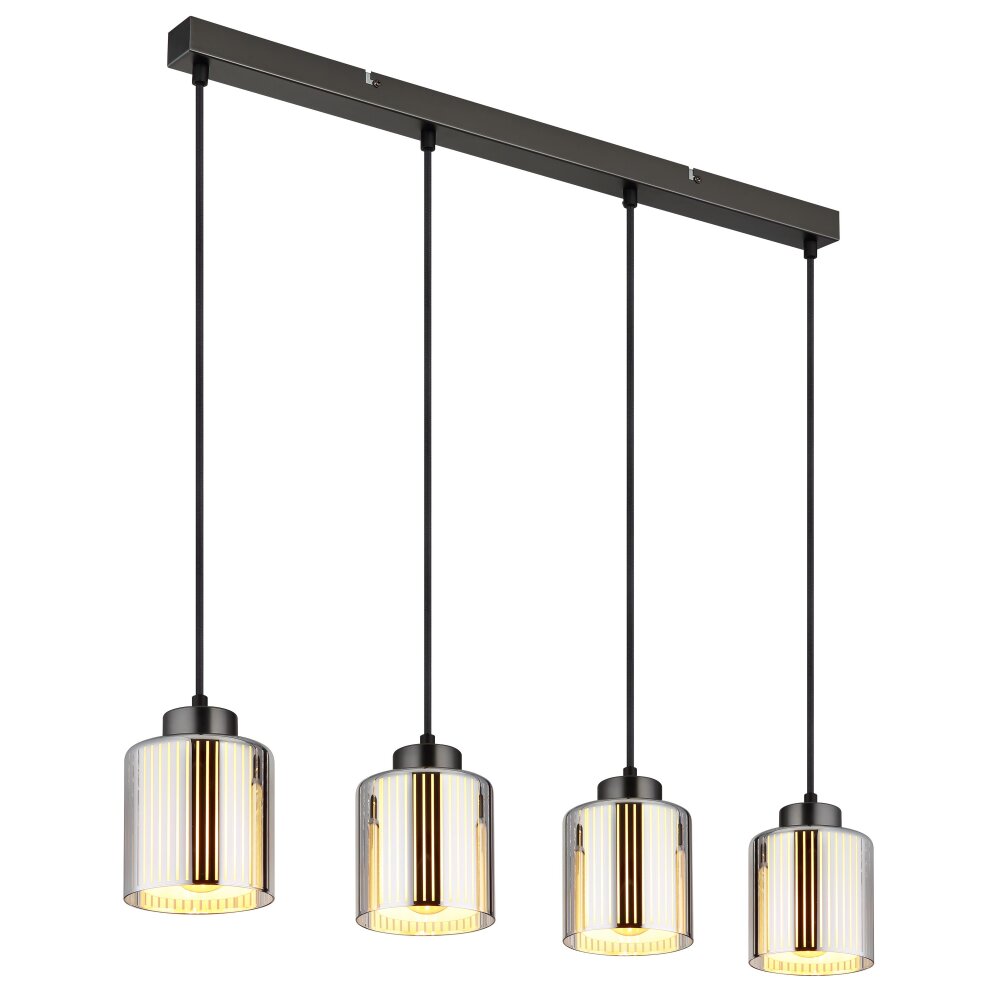 Oświetlenie Globo Felicia Lampa wisząca Czarny, 4-punktowe main product photo