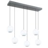 Oświetlenie Globo Simmons Lampa wisząca LED Szary, 1-punktowy