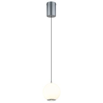 Oświetlenie Globo Simmons Lampa wisząca LED Szary, 1-punktowy