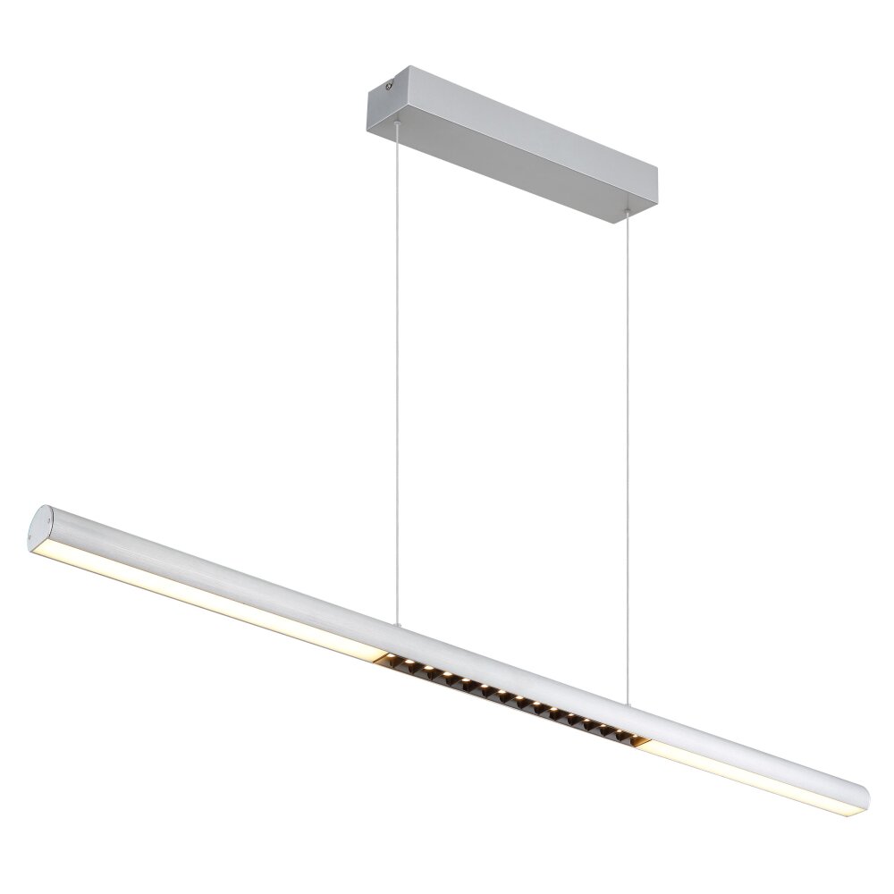 Oświetlenie Globo Cody Lampa wisząca LED Szczotkowany aluminium, Biały, 1-punktowy main product photo