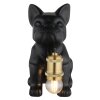 lampa pies  Oświetlenie Globo Dogo lampa stołowa czarny, 1-punktowy