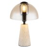 lampa grzyb  Oświetlenie Globo Lars lampa stołowa szary, 1-punktowy