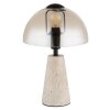 Lampa w kształcie grzyba  Oświetlenie Globo Lars Lampa stołowa Szary, 1-punktowy