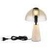 Lampa w kształcie grzyba  Oświetlenie Globo Lars Lampa stołowa Szary, 1-punktowy
