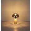 lampa grzyb  Oświetlenie Globo Lars lampa stołowa szary, 1-punktowy