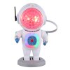 lampa astronauta  Oświetlenie Globo Cosmo lampa stołowa LED niebeieski, szary, biały, 1-punktowy, Zmieniacz kolorów