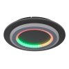 Oświetlenie Globo Jayden Lampa sufitowa LED Czarny, 1-punktowy, Zdalne sterowanie, Zmieniacz kolorów