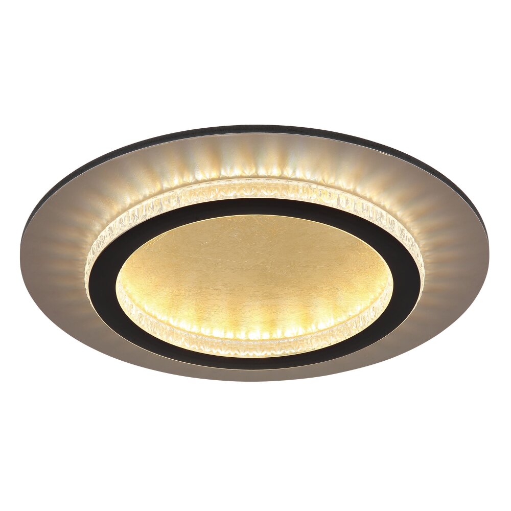 Oświetlenie Globo Jayden Lampa sufitowa LED Złoty, Czarny, 1-punktowy main product photo