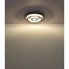Oświetlenie Globo Jayden Lampa sufitowa LED Antracytowy, Czarny, 1-punktowy, Zdalne sterowanie