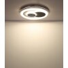 Oświetlenie Globo Ruiz Lampa sufitowa LED Srebrny, Biały, 1-punktowy