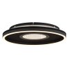Oświetlenie Globo Emory Lampa sufitowa LED Czarny, 1-punktowy