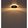 Oświetlenie Globo Emory Lampa sufitowa LED Czarny, 1-punktowy