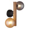 Oświetlenie Globo Riha Lampa ścienna Ciemnobrązowy, Czarny, 2-punktowe