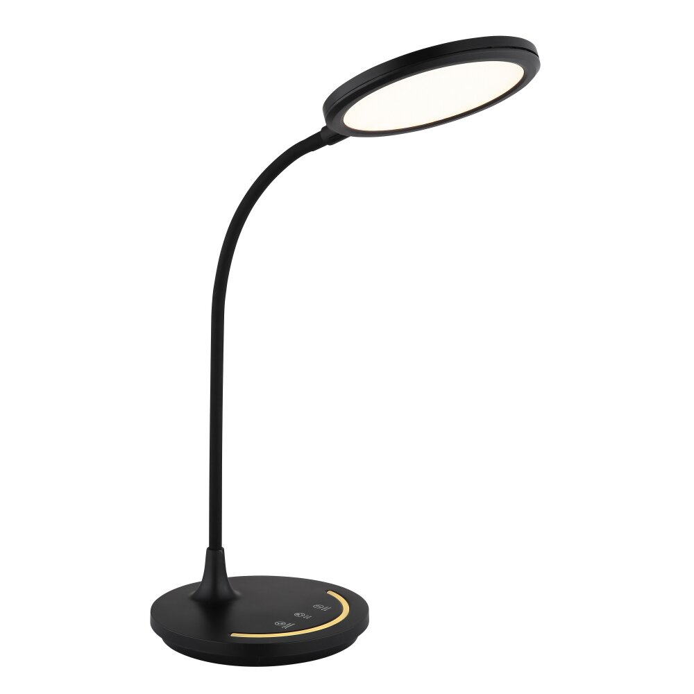 Oświetlenie Globo Kenny Lampa stołowa LED Czarny, 1-punktowy main product photo