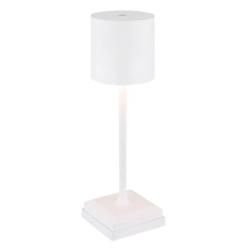 Oświetlenie Globo Dixon Lampa stołowa LED Biały, 1-punktowy