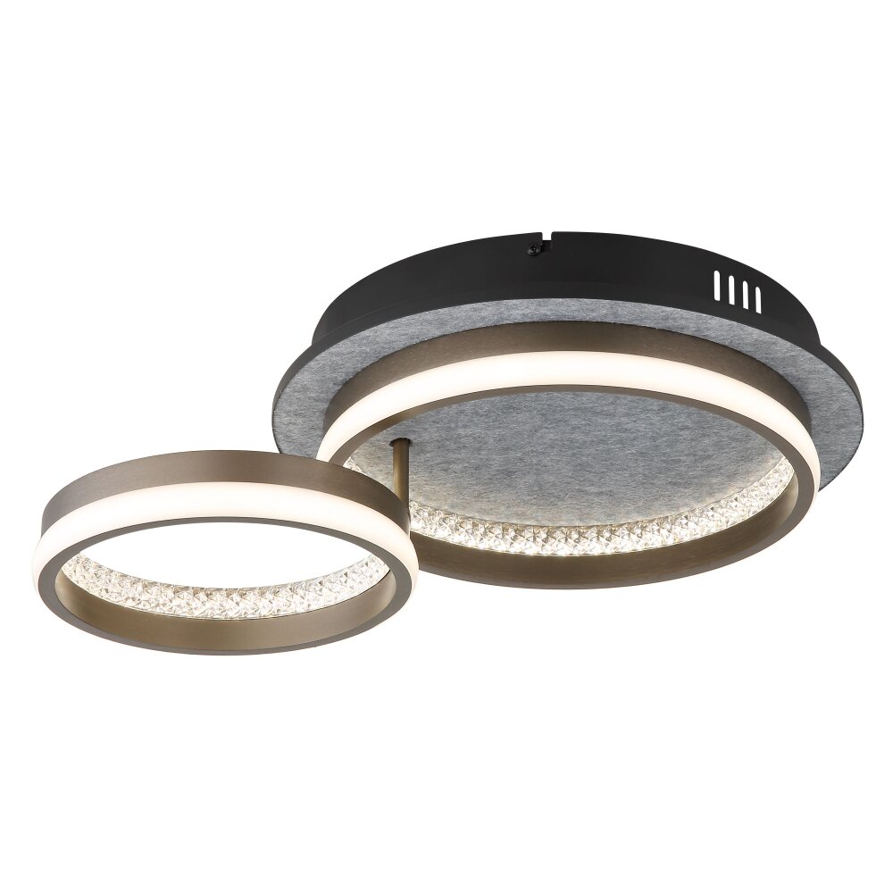 Oświetlenie Globo Della Lampa sufitowa LED Czarny, 1-punktowy main product photo