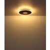 Oświetlenie Globo Woody Lampa sufitowa LED Ecru, Czarny, 1-punktowy