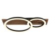Oświetlenie Globo Tisha lampa sufitowa LED kolory naturalne, czarny, 1-punktowy