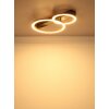 Oświetlenie Globo Dakari Lampa sufitowa LED Czarny, 1-punktowy
