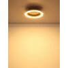 Oświetlenie Globo Dakari lampa sufitowa LED czarny, 1-punktowy