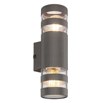 Oświetlenie Globo Hayes kinkiet antracytowy, 2-punktowe