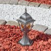 Naofe Lampa na cokół, Oświetlenie ścieżek Czarny, Srebrny, 1-punktowy