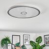 Simonstorp Lampa sufitowa, Panel LED Srebrny, Biały, 1-punktowy