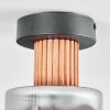 Mador Lampa sufitowa Ecru, Czarny, 1-punktowy