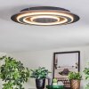 Lidor Lampa sufitowa LED Czarny, 1-punktowy
